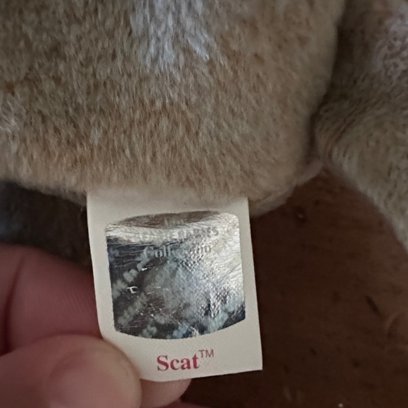 5 for $25 Vintage ‘Scat’ cat beanie baby - Picture 6 of 6